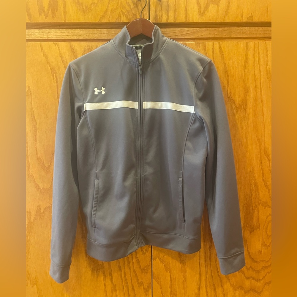 Under Armour Women’s Gray and White Jacket